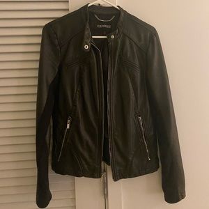 Express leather jacket